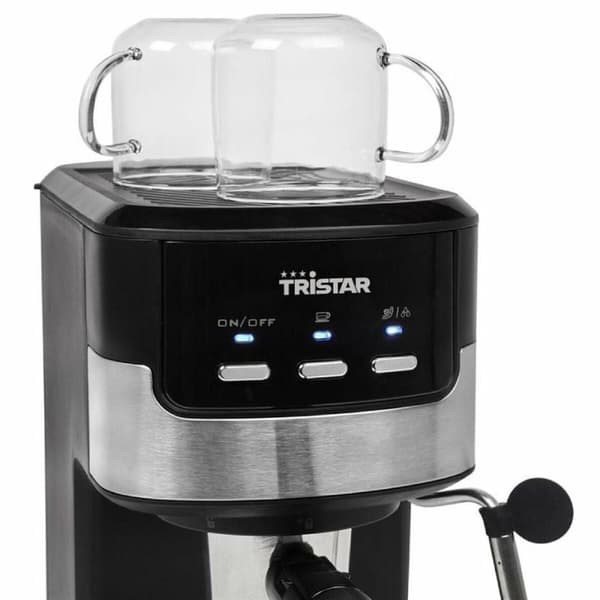 Manuaalinen pikakahvinkeitin Tristar CM-2278 Musta Hopea 1,25 L 20 bar