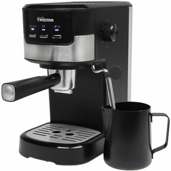 Manuaalinen pikakahvinkeitin Tristar CM-2278 Musta Hopea 1,25 L 20 bar
