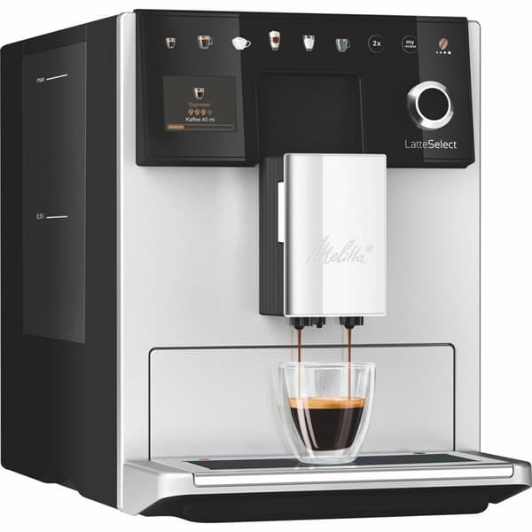 Superautomatisk kaffemaskine Melitta F630-212 Sølvfarvet 1400 W 1,8 L 135 g 15 bar