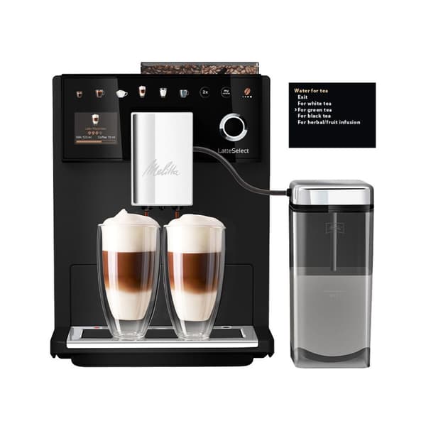 Superautomatisk kaffemaskine Melitta F630-212 Sølvfarvet 1400 W 1,8 L 135 g 15 bar