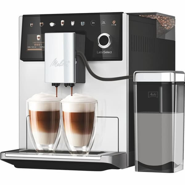Superautomatisk kaffemaskine Melitta F630-212 Sølvfarvet 1400 W 1,8 L 135 g 15 bar