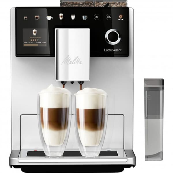 Superautomatisk kaffemaskine Melitta F630-212 Sølvfarvet 1400 W 1,8 L 135 g 15 bar