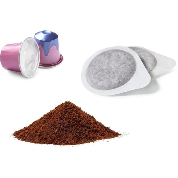 Espresso-maskin 3 i 1 - DOMO - DO746K - 1350 W - 20 Bar - Vit / Rosa