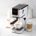 Miniatyrbild 6 av 6: Espresso-maskin 3 i 1 - DOMO - DO746K - 1350 W - 20 Bar - Vit / Rosa