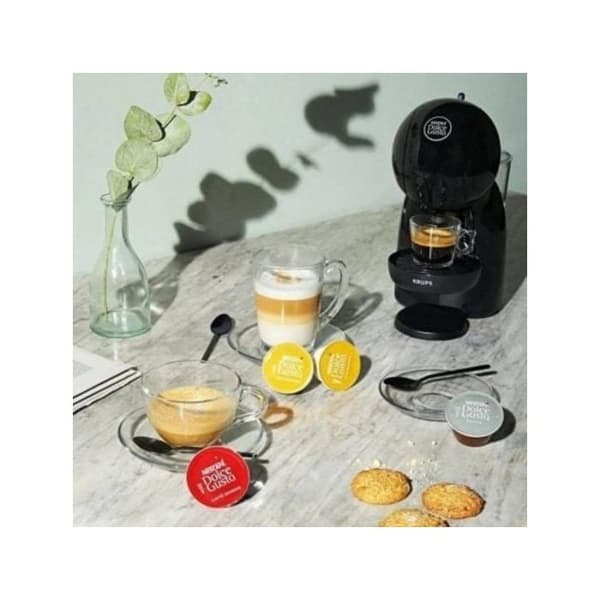 Cafetera Delonghi Piccolo XS EDG210 Kapslar Högtryck 15 bar 0.8L Svart