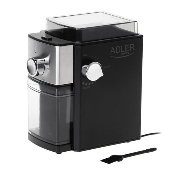 Elektrisk kværn Adler AD 4448 Sort Sølvfarvet 150 W 300 W 250 g
