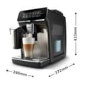Miniatyrbillede 4 af 8: Superautomatisk kaffemaskine Philips EP3347/90 Sort Krom 1500 W 230 W 15 bar 275 g 1,8 L