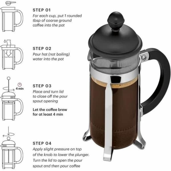 Kaffekande med stempel Bodum