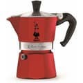 Miniatyrbild 1 av 3: Italiensk Kaffepanna Bialetti Moka Röd Aluminium 3 Csészék
