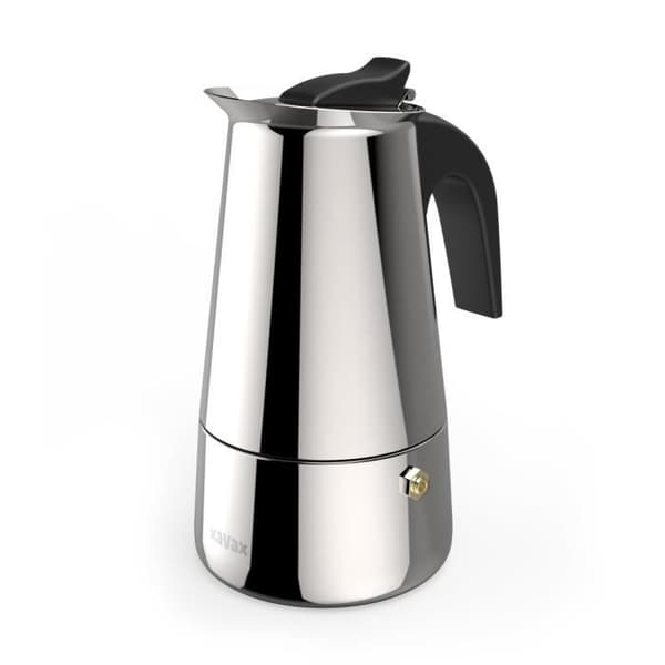 CAF. EXPR. INX STÅL. PR 4 KUPP, CIF. PR-KOCK. ELLER IND. PLATTOR, 200ML