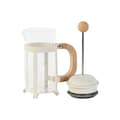 Miniatyrbild 3 av 5: Kaffepress Home ESPRIT Vit Naturell Rostfritt stål polypropen 350 ml 13 x 8 x 19 cm