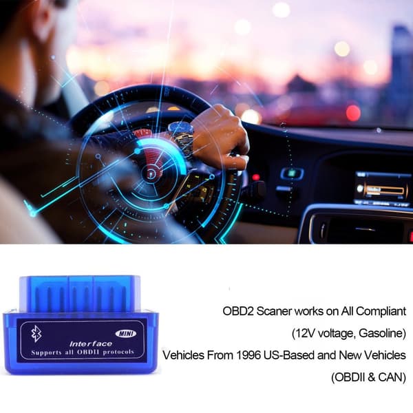 INF OBDII vikakoodinlukija - Bluetooth 2.0