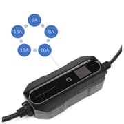 EV Bil laddare Typ 2 Bärbär Laddkabel för Elbil 5m IEC62196-2 Elfordon Laddare 16A 13A 10A 8A 6A