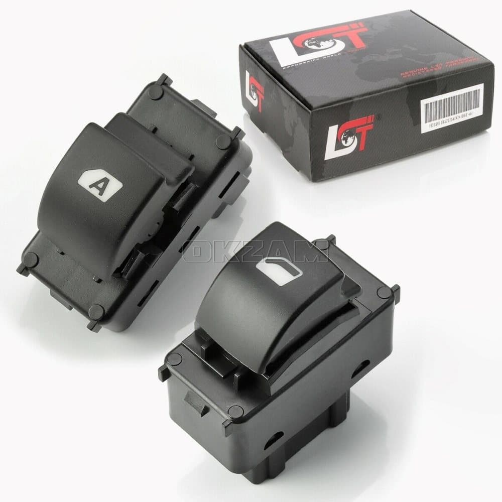 2x ELECTRIC Window fonster Switch Koppla Front Framre Left Vanster / RIGHT FOR PEUGEOT PARTNER TEPEE