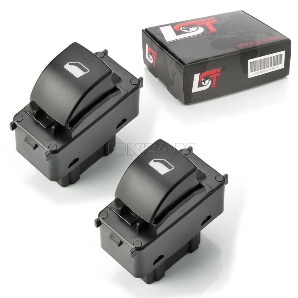 2x ELECTRIC Window fonster Switch Koppla Front Framre Left Vanster / RIGHT FOR PEUGEOT PARTNER