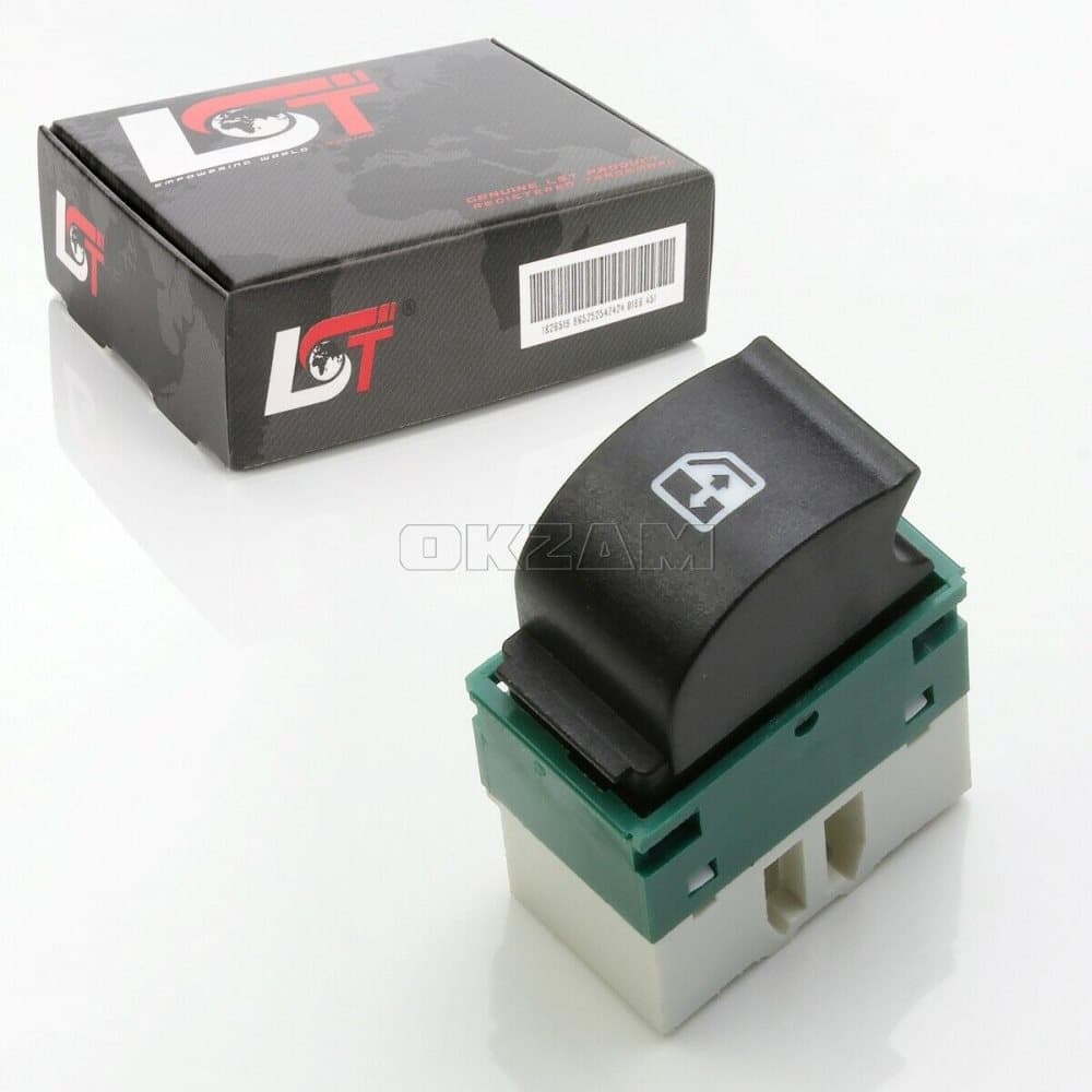 ELECTRIC Window fonster Switch Koppla BUTTON WHITE Front Framre RIGHT FOR FIAT DOBLO 2 II