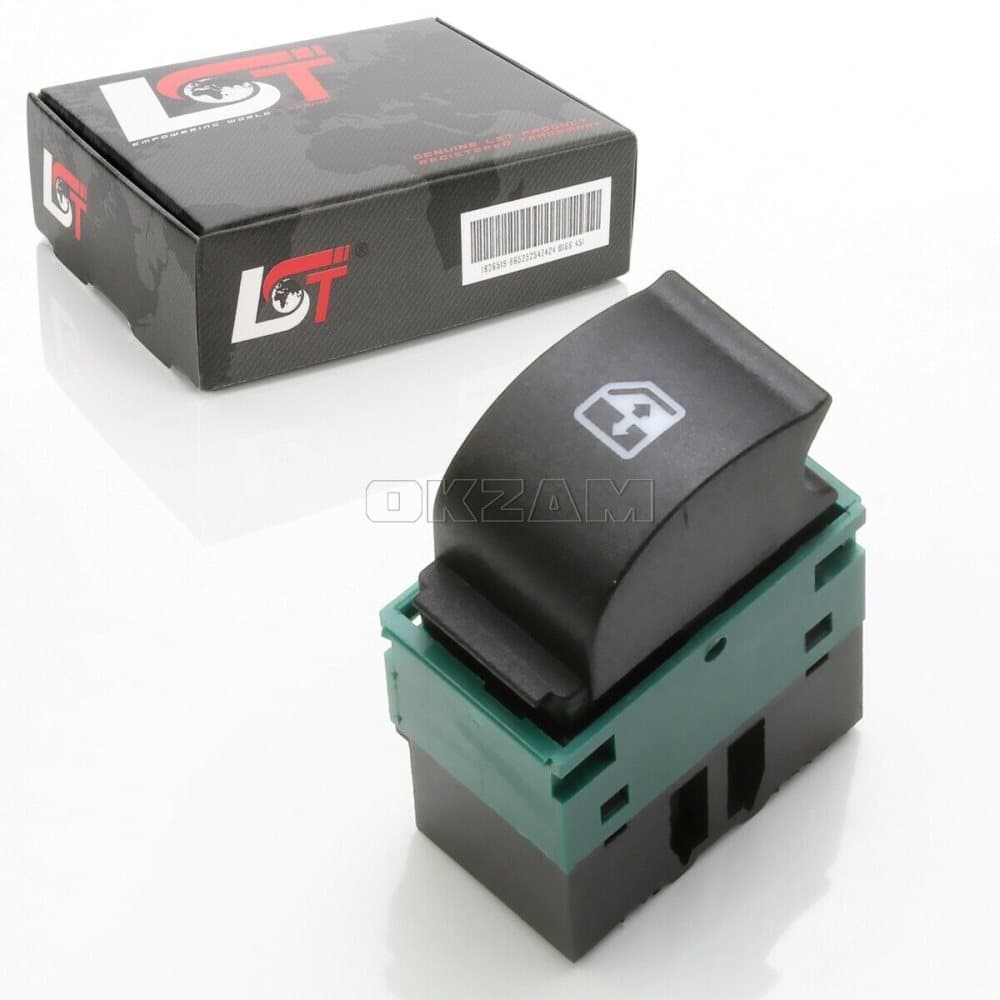 ELECTRIC Window fonster Switch Koppla BUTTON BLACK Front Framre RIGHT FOR FIAT DOBLO 2 II