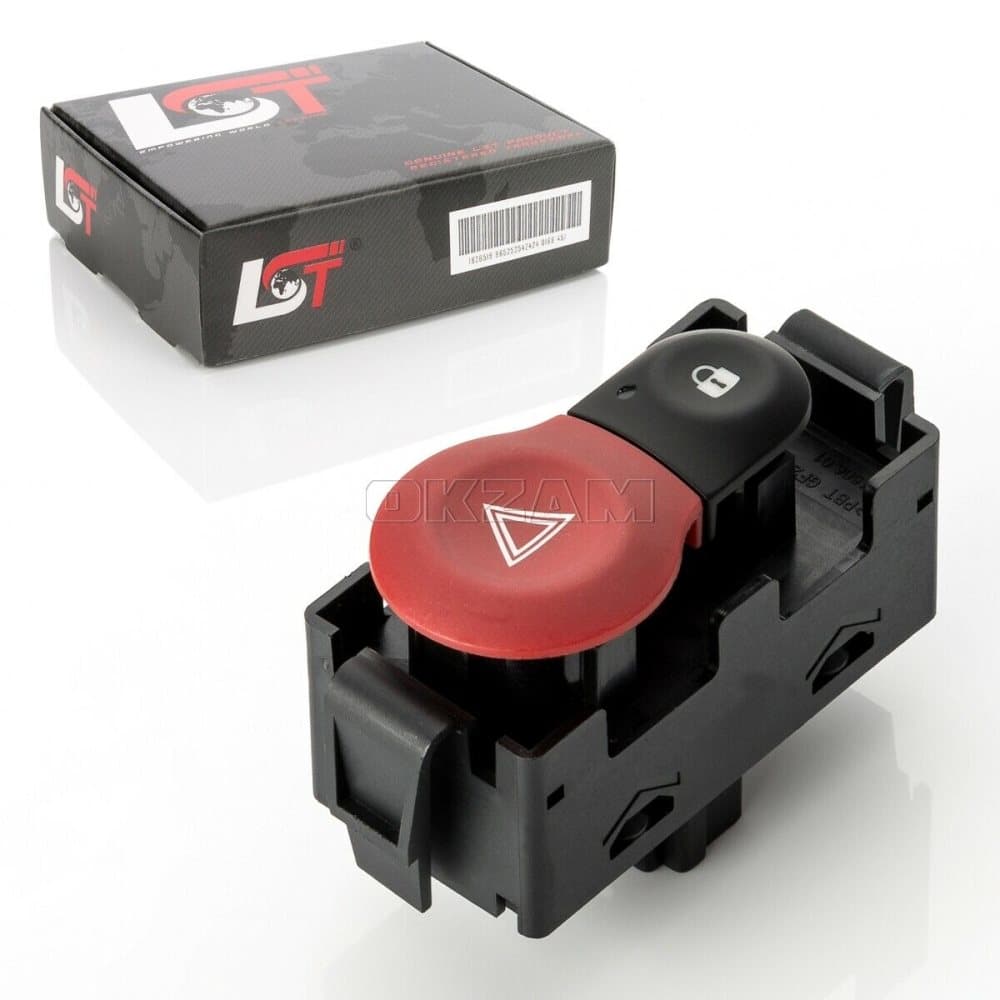 HAZARD WARNING AND CENTRAL LOCKING Switch Koppla FOR RENAULT CLIO 3 III