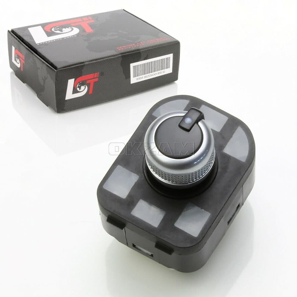 ELECTRIC SIDE MIRROR Switch Koppla WITH SILVER TRIM AUDI A6 4F C6 8E0959565A