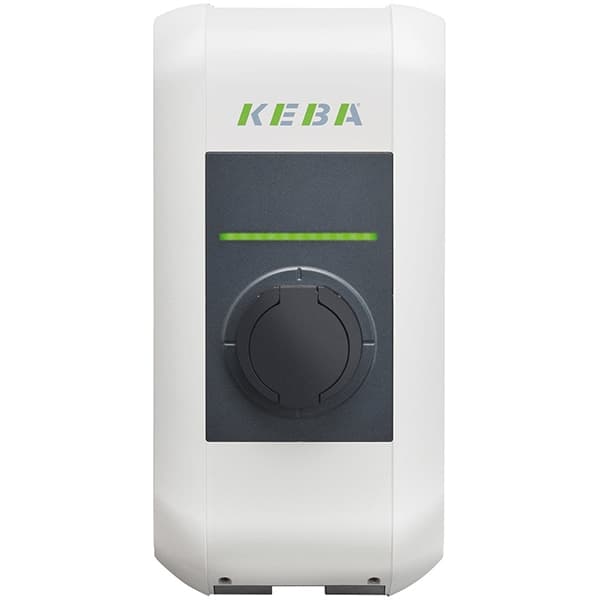 Sähköauton latausasema KEBA Wallbox P30, kolmivaiheinen, 22 kWh, tyyppi 2, pistorasia
