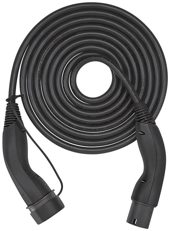 HELIX® latauskaapeli Tyyppi 2, enintään 7,4 kW, m, musta