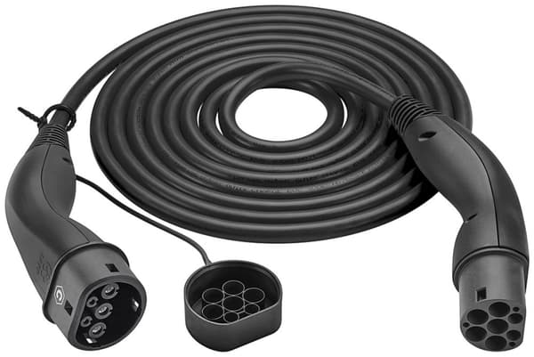 HELIX® latauskaapeli Tyyppi 2, enintään 7,4 kW, m, musta