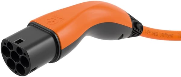 HELIX® ladekabel Type 2, opptil 7,4 kW, m, oransje