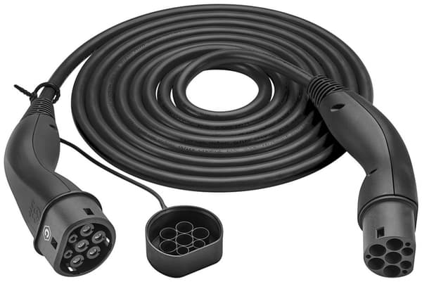 HELIX® latauskaapeli Tyyppi 2, enintään 22 kW, m, musta