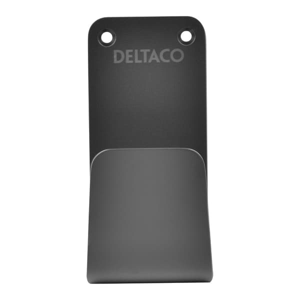 Deltaco E-Charge Kabelhållare - Svart