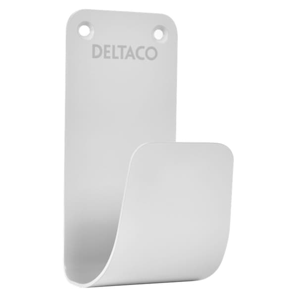 Deltaco E-Charge Kabelholder - Hvid
