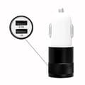 Miniatyrbild 2 av 4: Samsung Galaxy A20s USB Cigarettändare Laddare Svart Dubbla portar Ultrasnabb USB X2 billaddare 12-24V