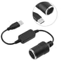 Miniatyrbild 1 av 4: MSA usb till cigarettändaruttag, bil cigarettändaruttag 5V usb till 12V, usb hane till cigarett hona