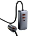 Miniatyrbild 1 av 4: Baseus cigarettändare 120W USB Typ C snabb billaddare PD QC 3.0 för iPhone 12 Pro Xiaomi Samsung