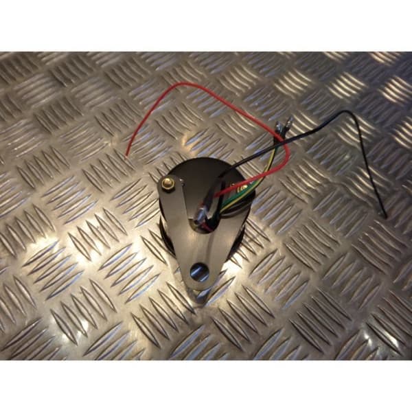 universal elektrisk varvräknare svart anpassningsbar skoter motorcykel fyrhjuling
