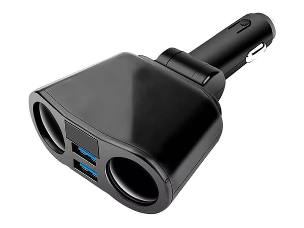 Biladapter / USB adapter til bilen - 12-24V