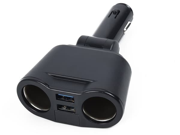 Biladapter / USB adapter til bilen - 12-24V
