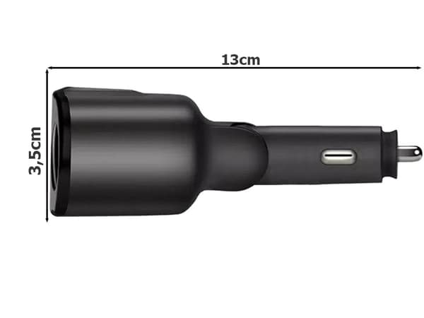 Biladapter / USB adapter til bilen - 12-24V