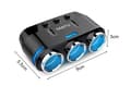 Miniatyrbillede 2 af 3: Biladapter / USB adapter till bilen - 12-24V