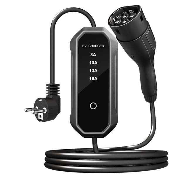 INF EV Charger T1B - 16A 3,5KW Bærbar EVSE