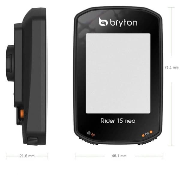 Bryton Rider 15 Neo E cykeldator - svart - TU