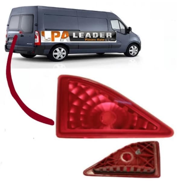 Stopplys tillägg för RENAULT MASTER 2.3 DCI 125 separat. 02-2010