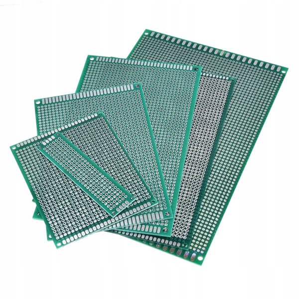 Dubbelsidig Universal Prototyp PCB 90 x 150 mm (grön)