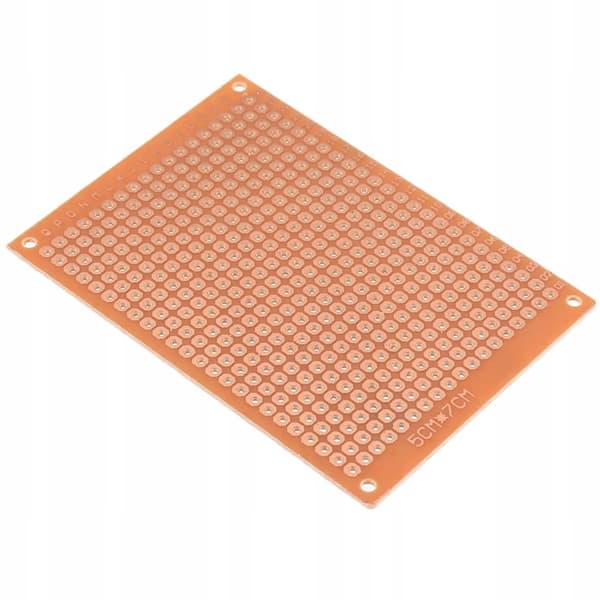 Enkeltsidet universal prototypeplade 50 x 70 mm