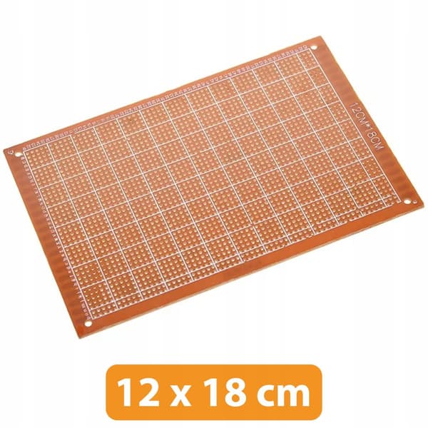 Yksipuolinen universaali prototyyppilevy 120 x 180 mm