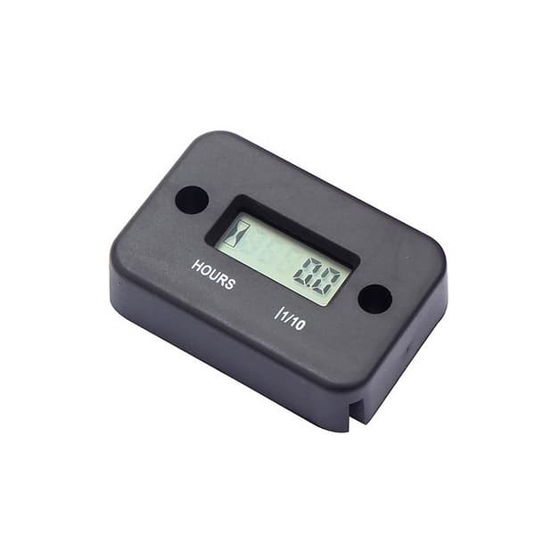 LCD timräknare, Cross / ATV motorcykel (Svart)