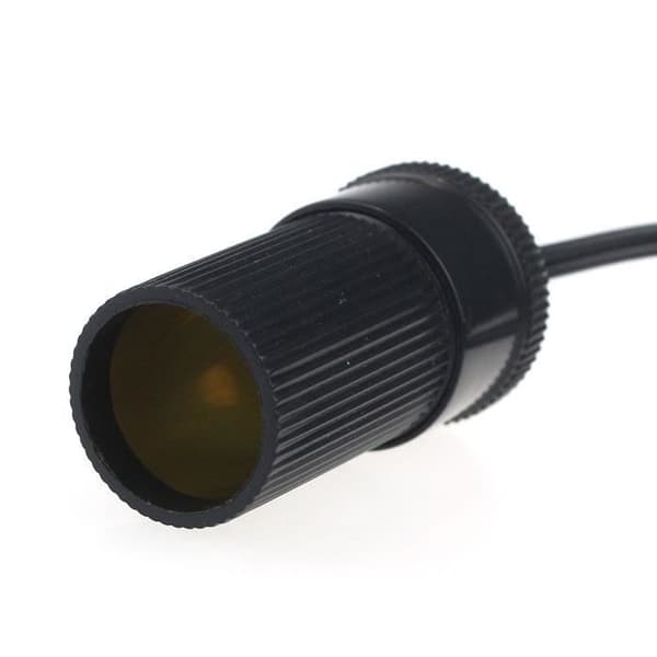 Förlängningskabel - Bilaccessoar - 12V 10A - 5m - Svart - Universal