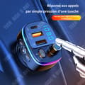 Miniatyrbild 4 av 4: TD USB Billaddare 1,1 tum Cigarett Tändning Billaddare Tändning USB Aluminium Cigarr 2 Port Laddare Car Interface Charger