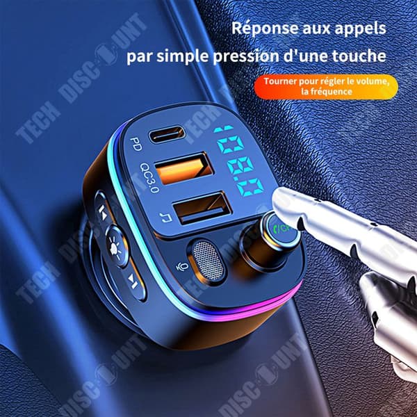 TD USB Billaddare 1,1 tum Cigarett Tändning Billaddare Tändning USB Aluminium Cigarr 2 Port Laddare Car Interface Charger
