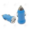 Miniatyrbild 4 av 4: HTBE® mini single port 1A bullet billaddare med blå IC skydd billaddare, universal för bilar och lastbilar