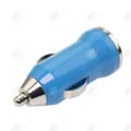 Miniatyrbild 1 av 4: HTBE® mini single port 1A bullet billaddare med blå IC skydd billaddare, universal för bilar och lastbilar